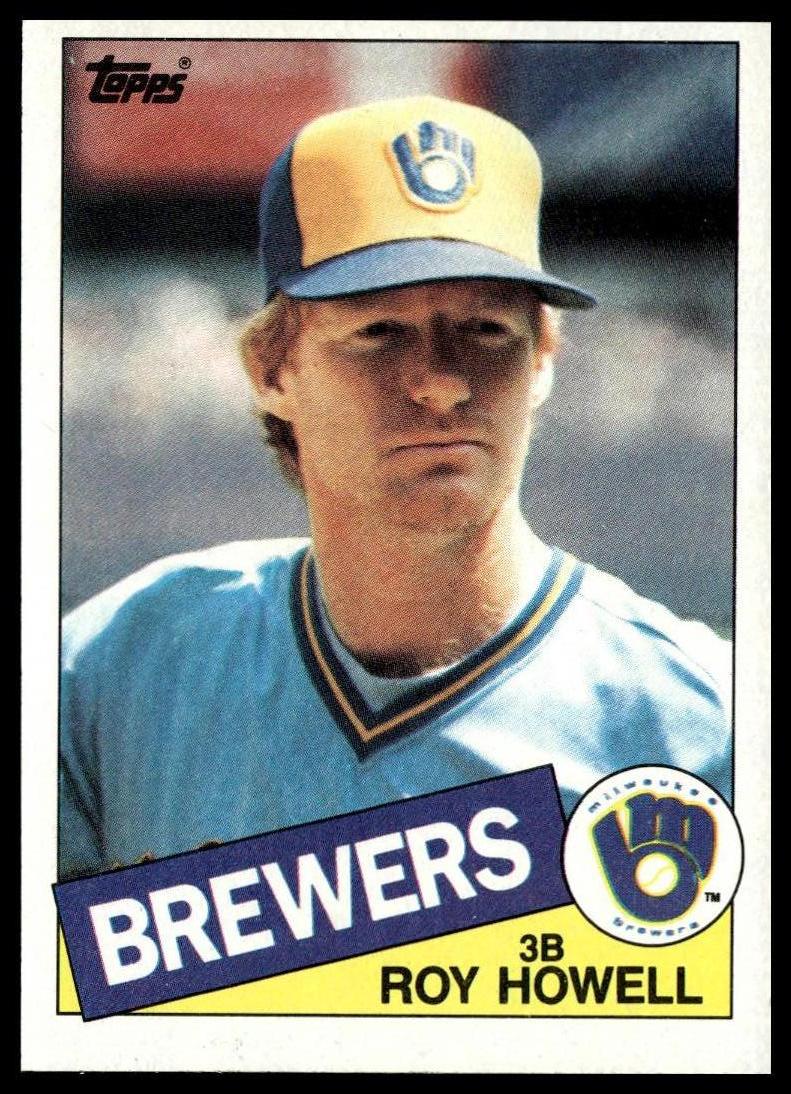 1985 Topps #372 Roy Howell