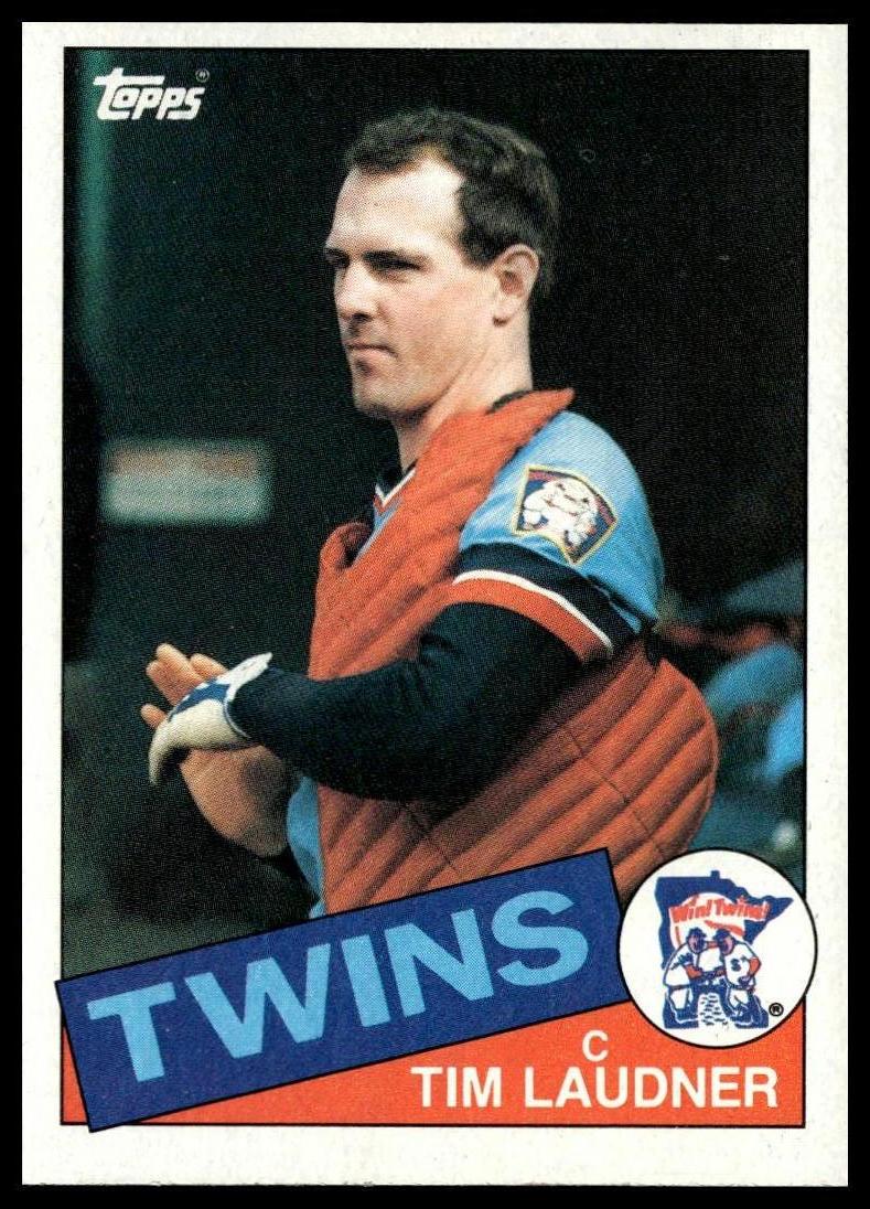 1985 Topps #71 Tim Laudner