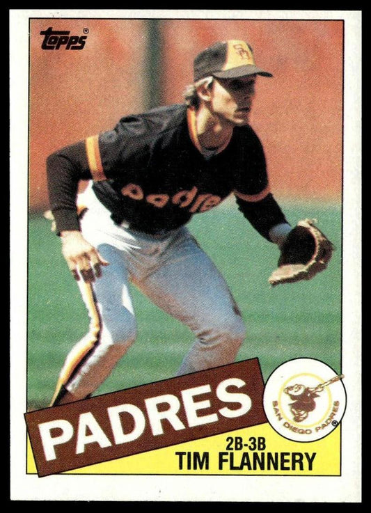 1985 Topps #182 Tim Flannery