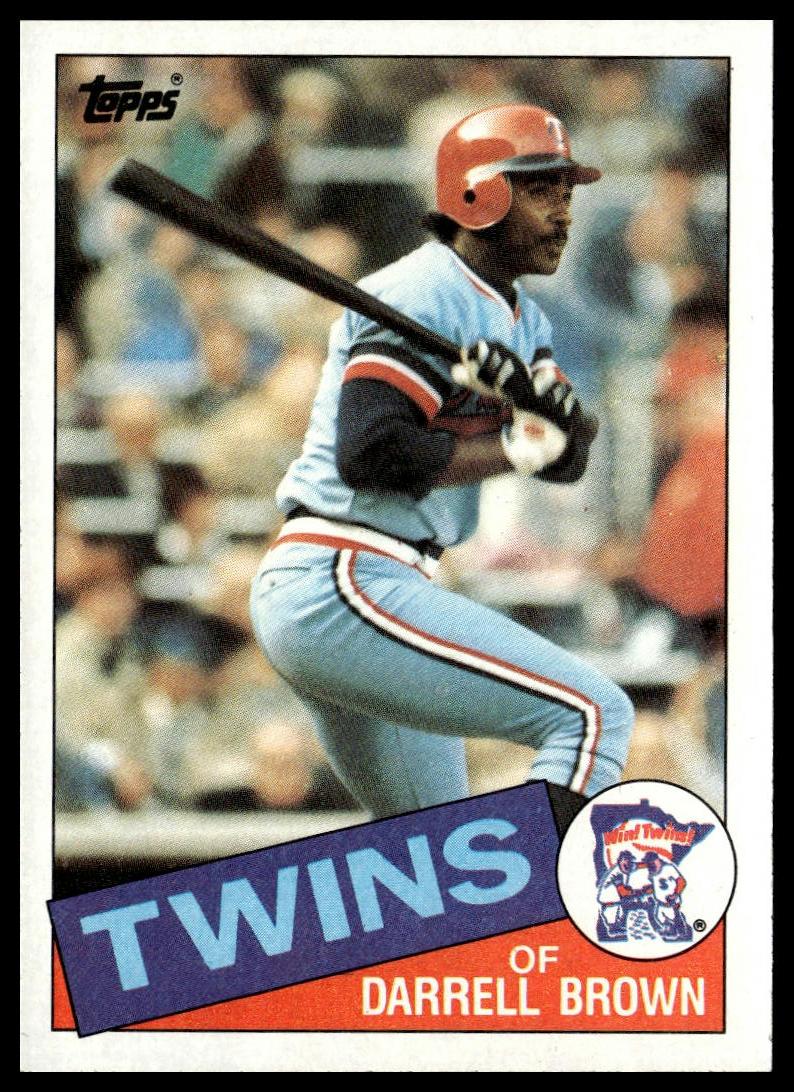 1985 Topps #767 Darrell Brown