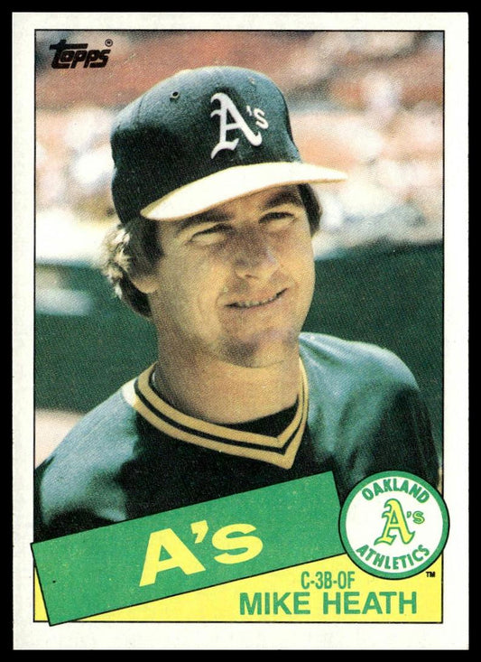 1985 Topps #662 Mike Heath