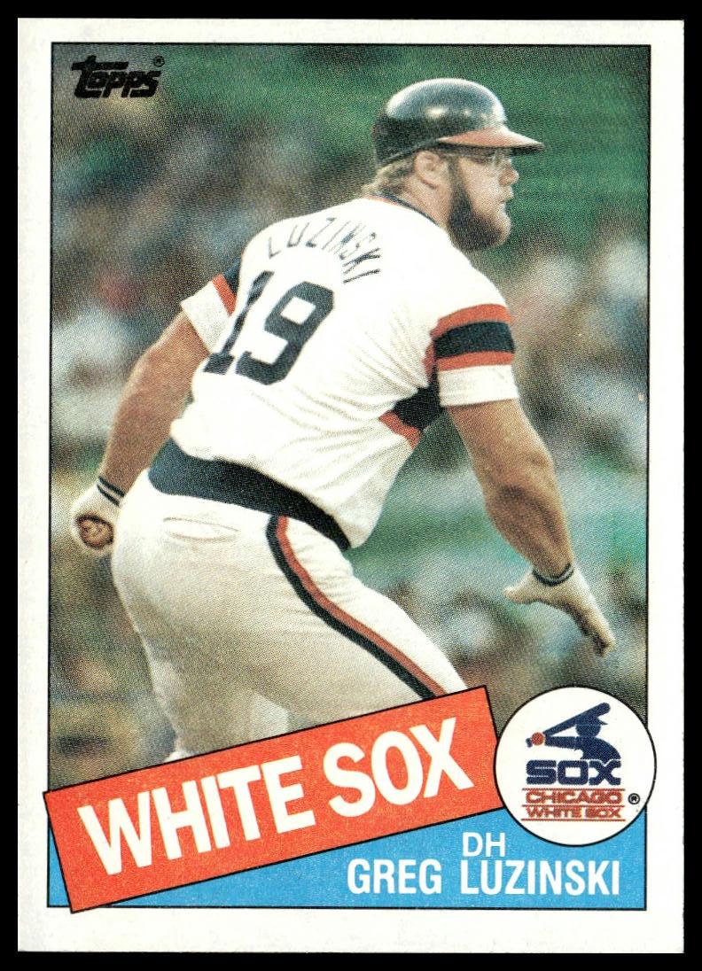 1985 Topps #650 Greg Luzinski