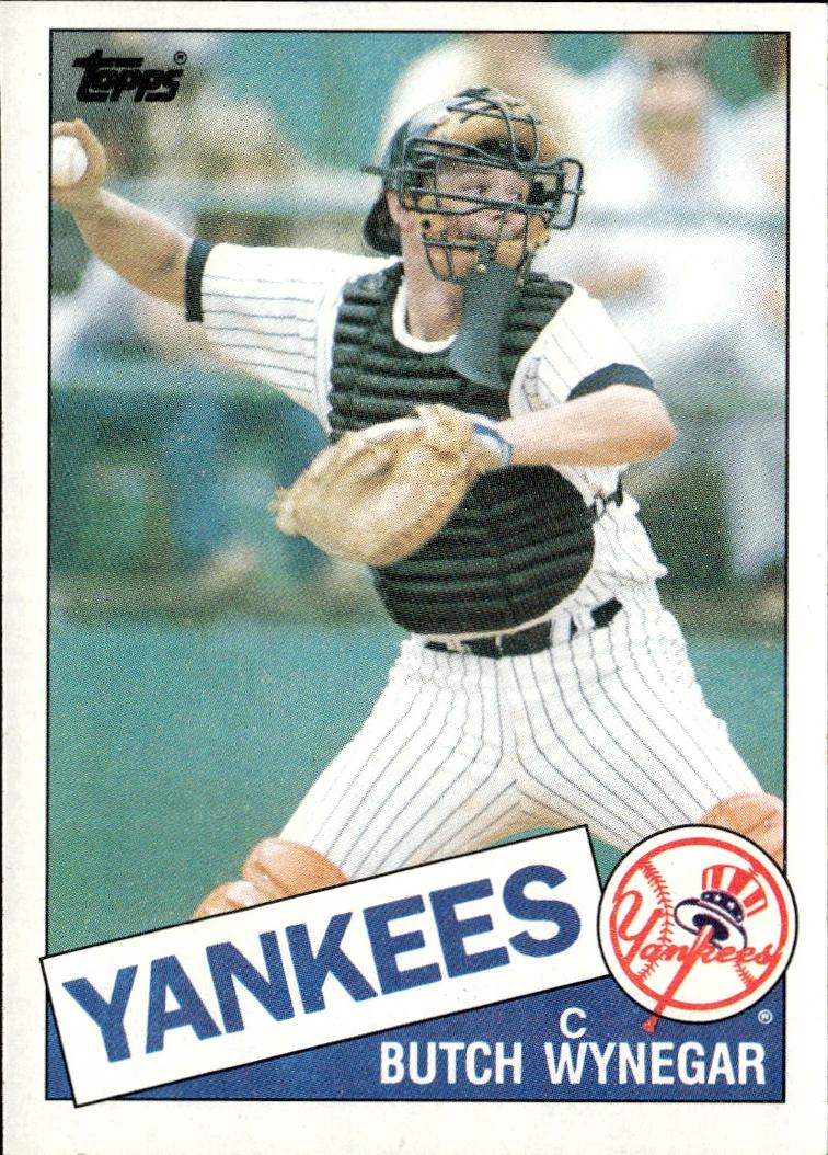 1985 Topps #585 Butch Wynegar