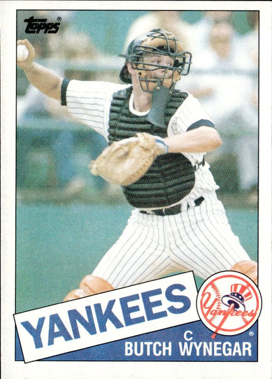 1985 Topps #585 Butch Wynegar