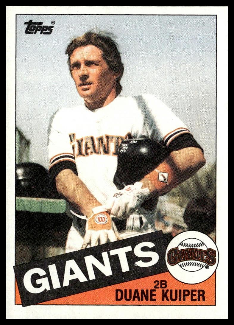 1985 Topps #22 Duane Kuiper