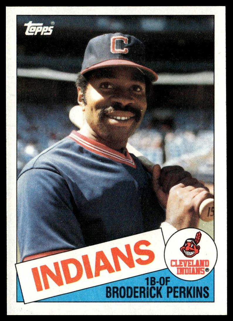 1985 Topps #609 Broderick Perkins