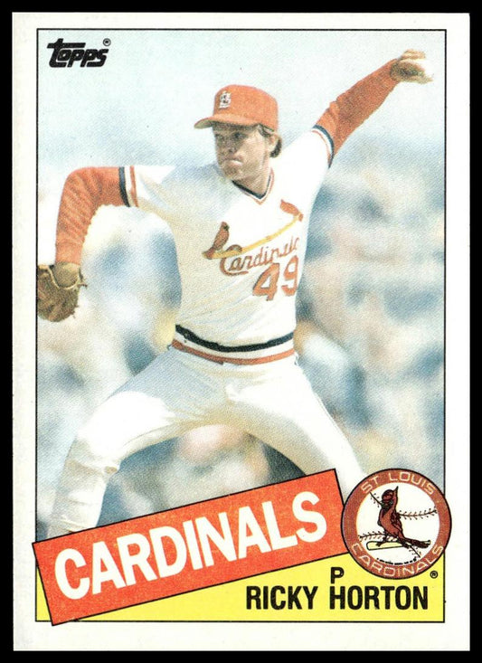 1985 Topps #321 Ricky Horton