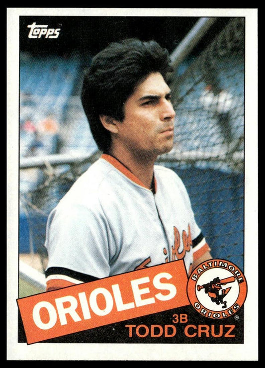 1985 Topps #366 Todd Cruz