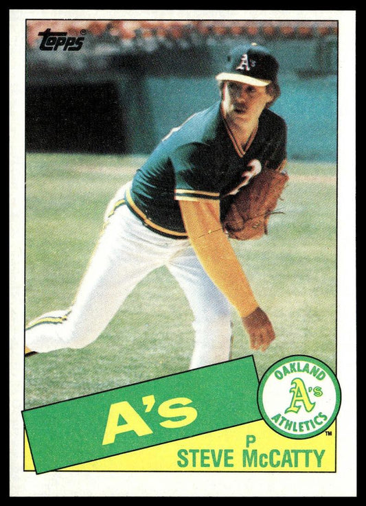 1985 Topps #63 Steve McCatty
