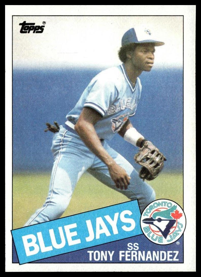 1985 Topps #48 Tony Fernandez