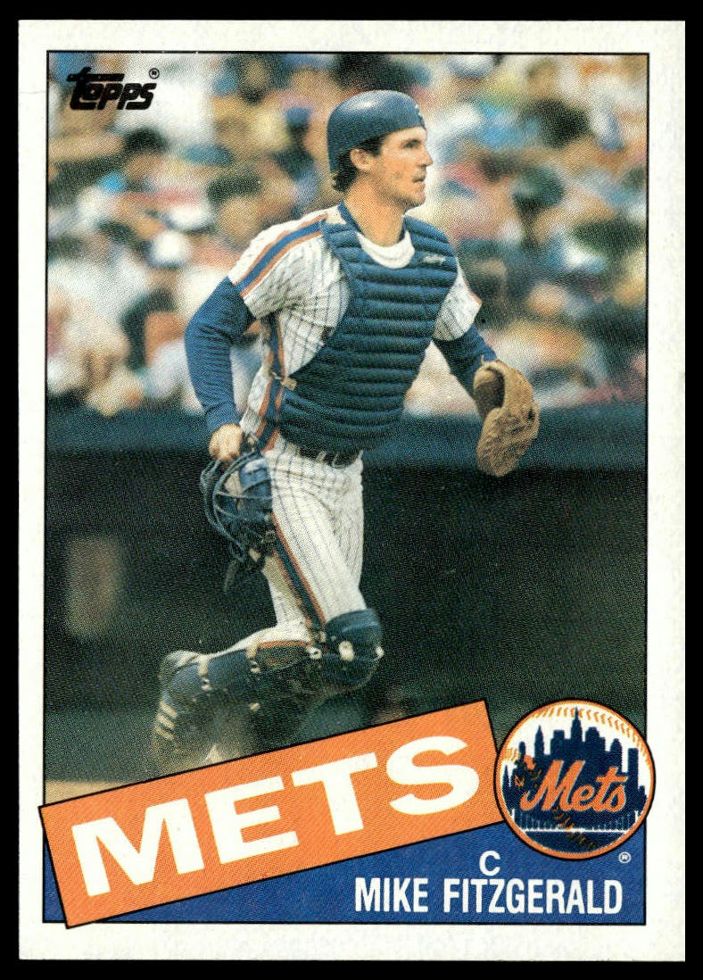 1985 Topps #104 Mike Fitzgerald