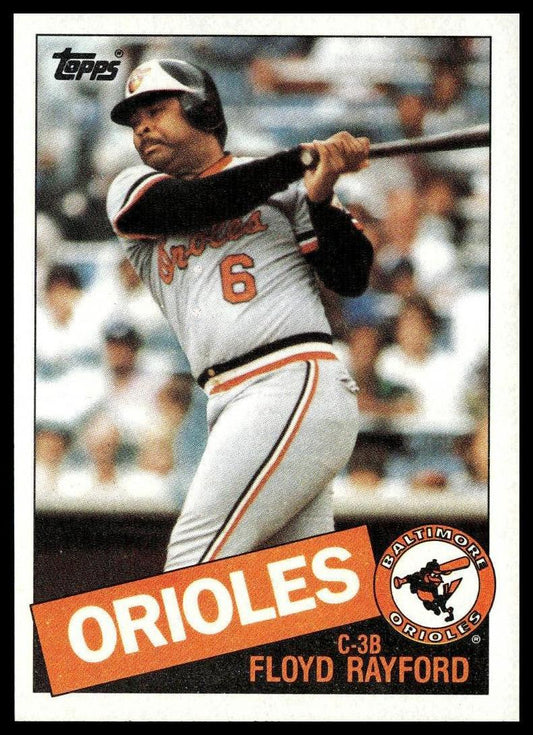 1985 Topps #341 Floyd Rayford