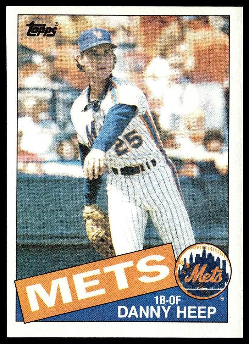 1985 Topps #339 Danny Heep