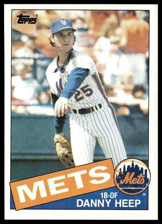 1985 Topps #339 Danny Heep