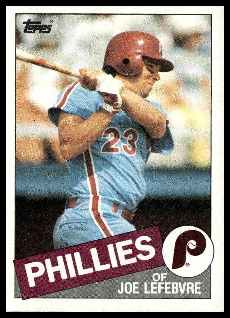 1985 Topps #531 Joe Lefebvre