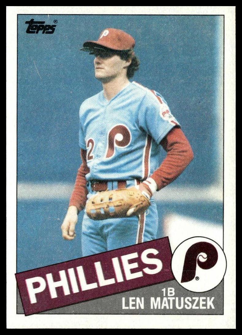 1985 Topps #688 Len Matuszek