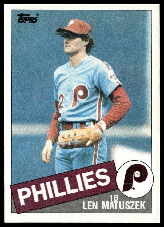1985 Topps #688 Len Matuszek