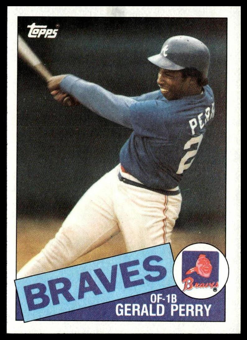 1985 Topps #219 Gerald Perry