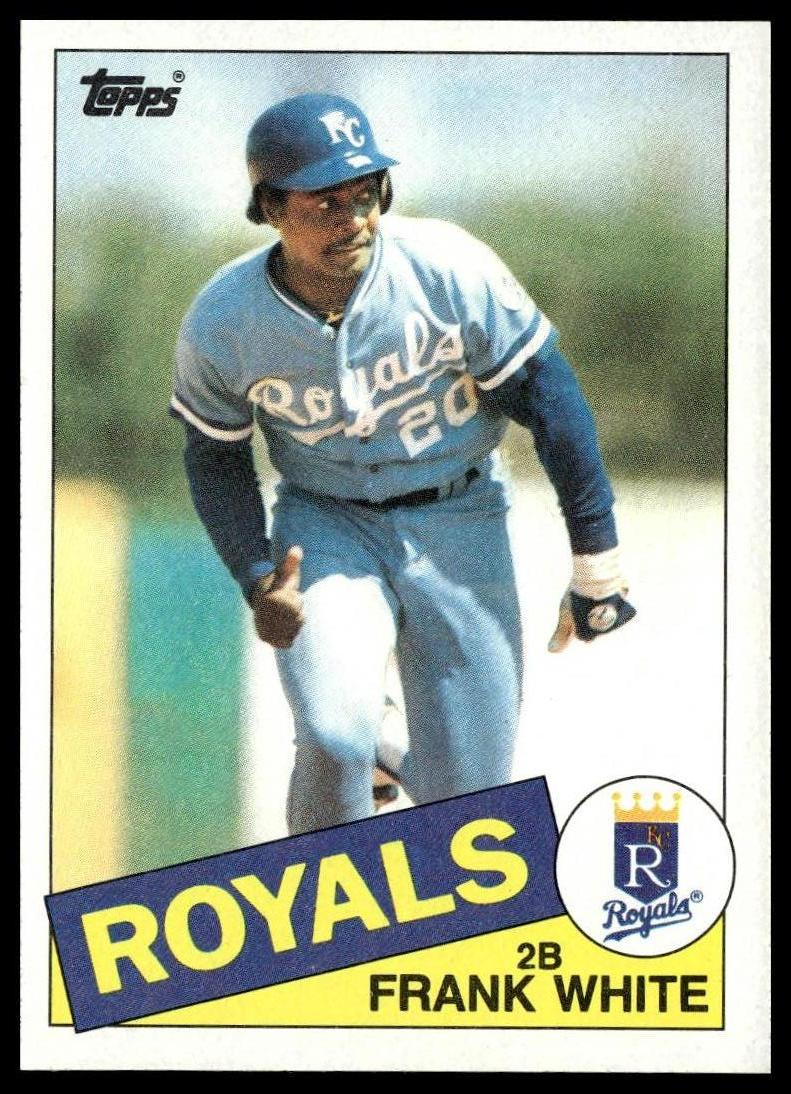 1985 Topps #743 Frank White