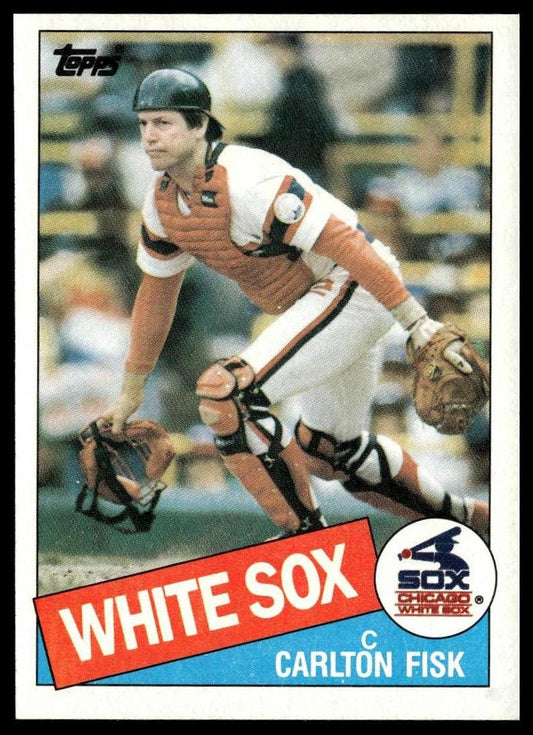 1985 Topps #770 Carlton Fisk