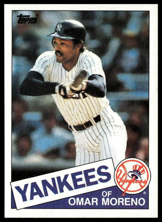 1985 Topps #738 Omar Moreno