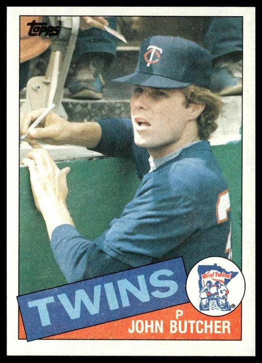 1985 Topps #741 John Butcher