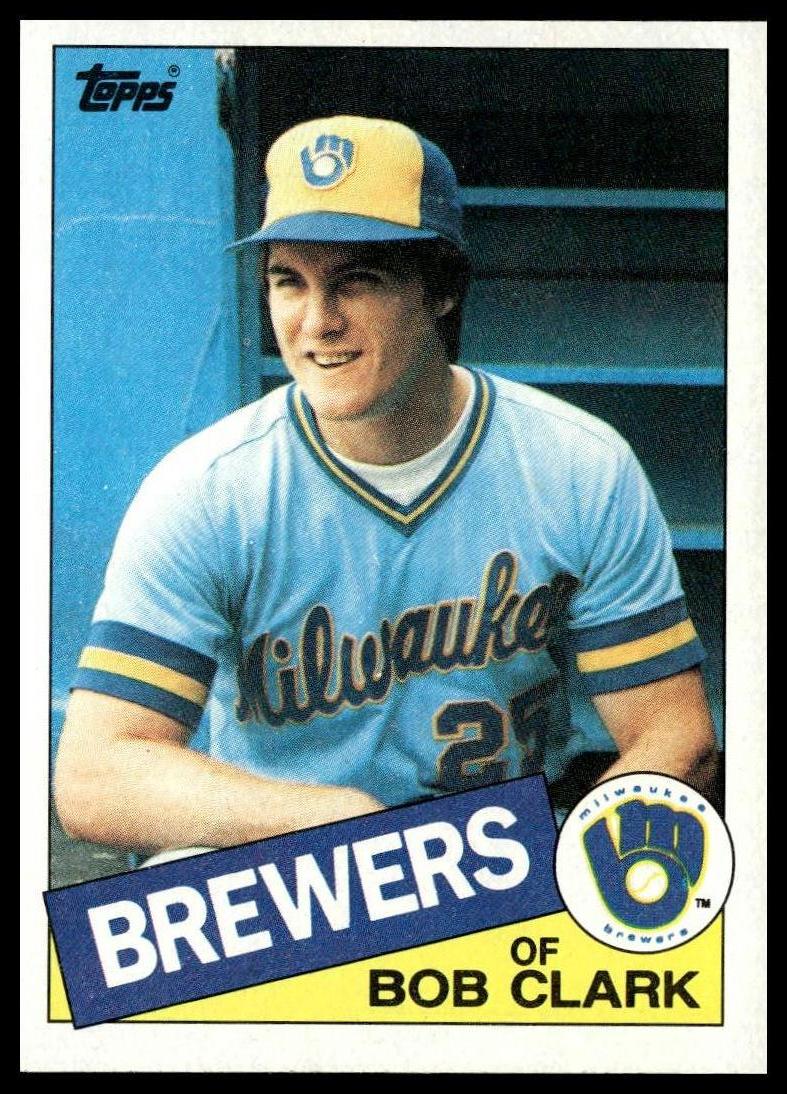1985 Topps #553 Bob Clark