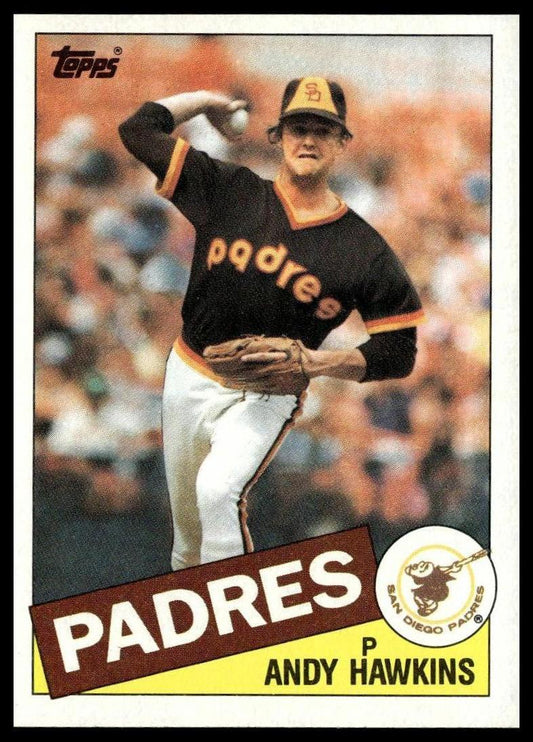1985 Topps #299 Andy Hawkins