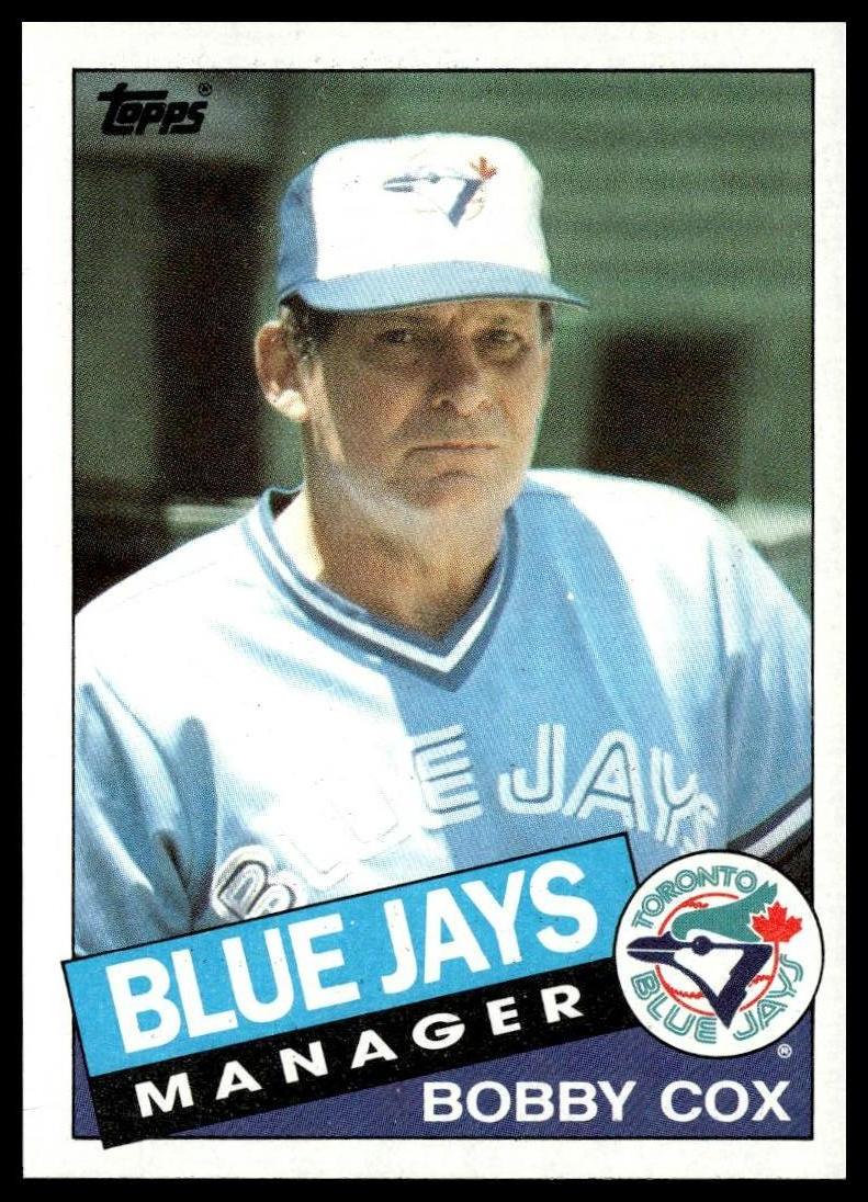 1985 Topps #411 Bobby Cox