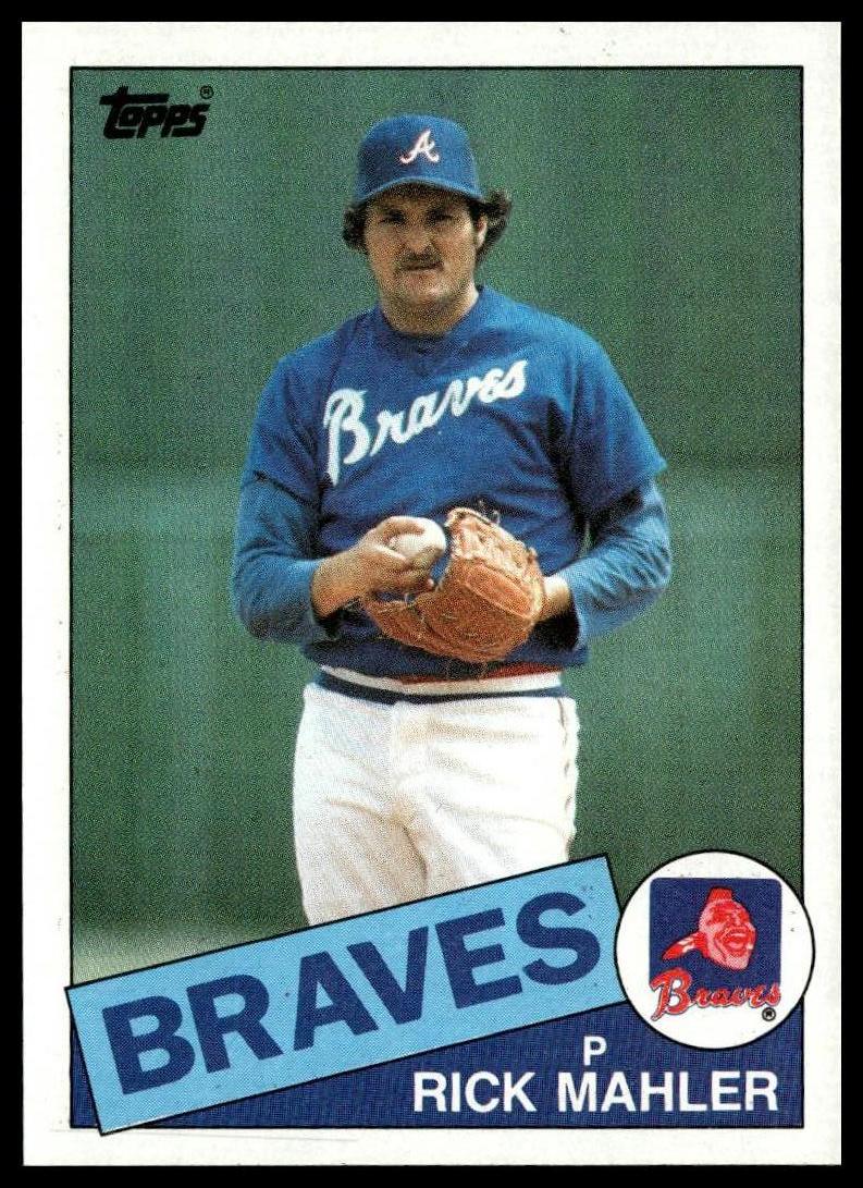 1985 Topps #79 Rick Mahler