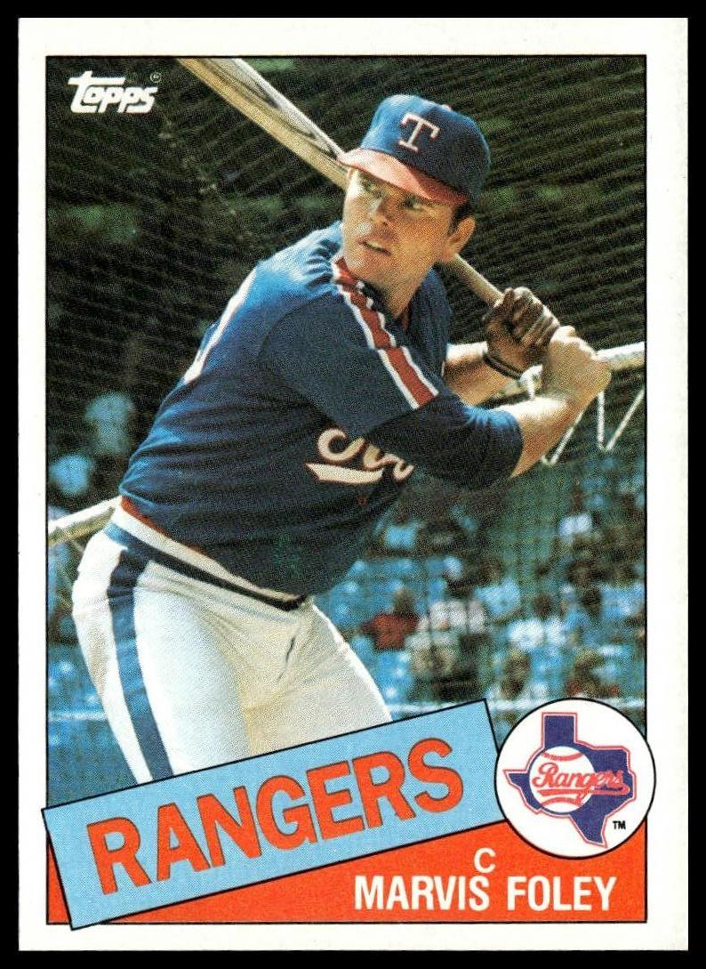1985 Topps #621 Marvis Foley