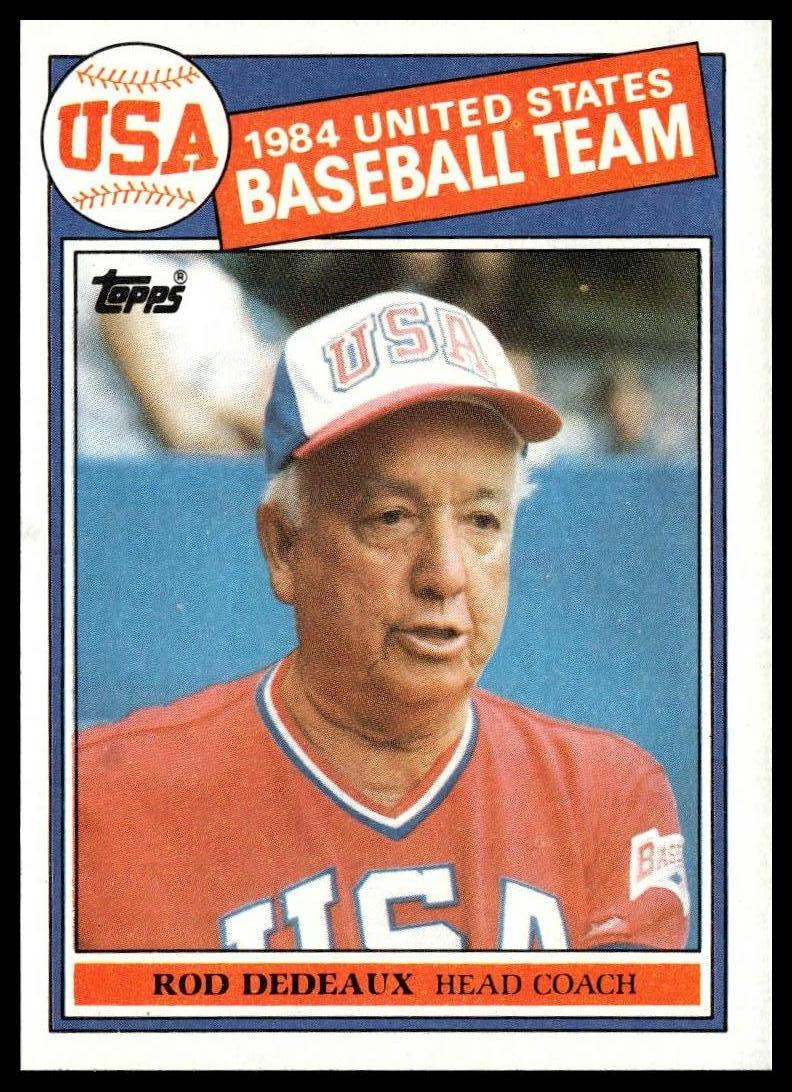 1985 Topps #389 Rod Dedeaux