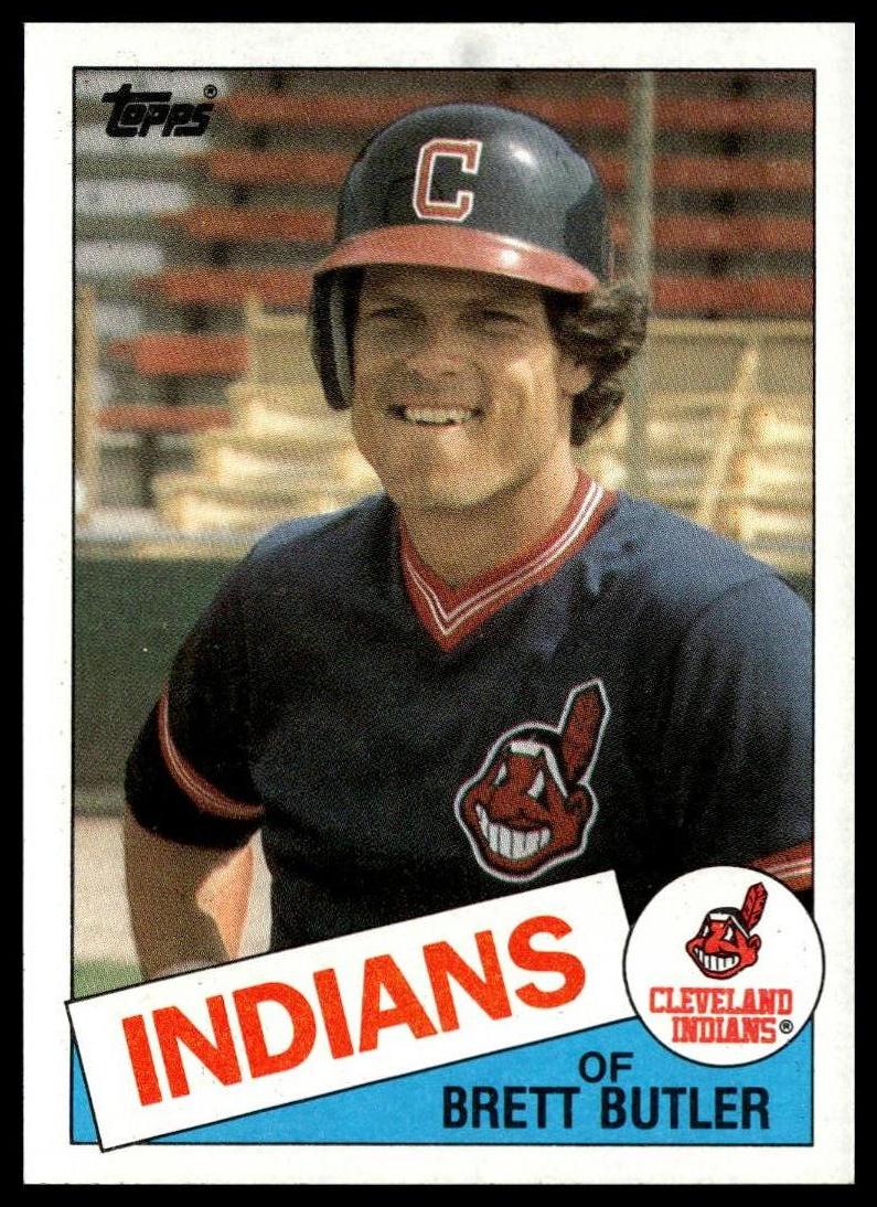 1985 Topps #637 Brett Butler