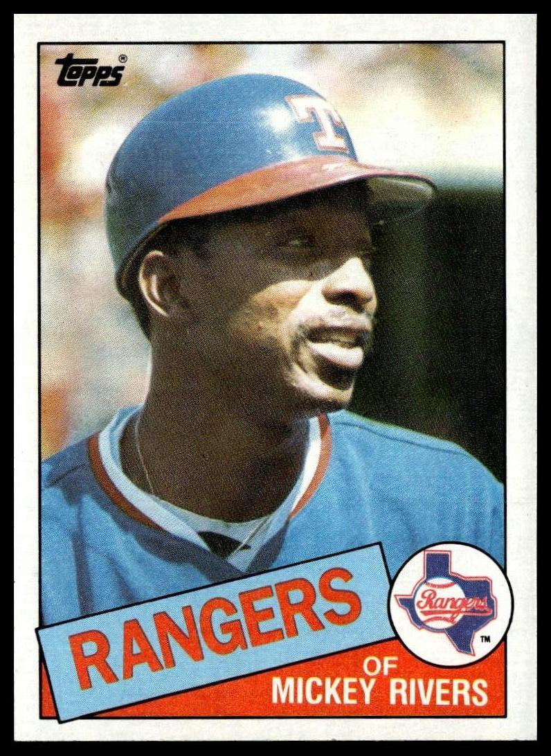 1985 Topps #371 Mickey Rivers