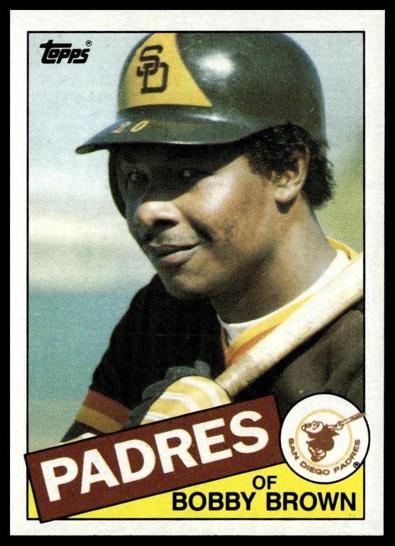 1985 Topps #583 Bobby Brown