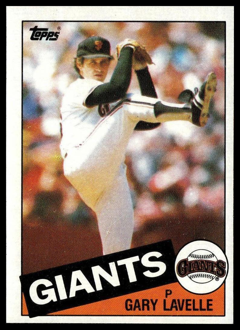 1985 Topps #462 Gary Lavelle