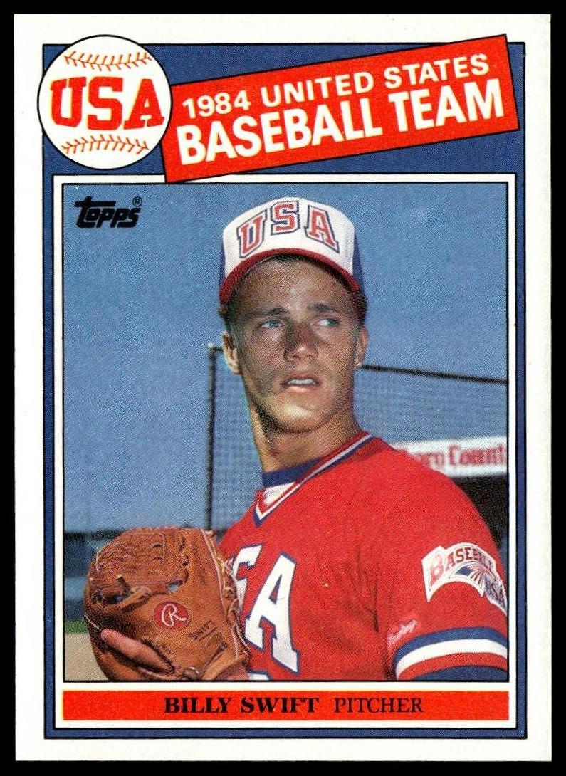 1985 Topps #404 Billy Swift