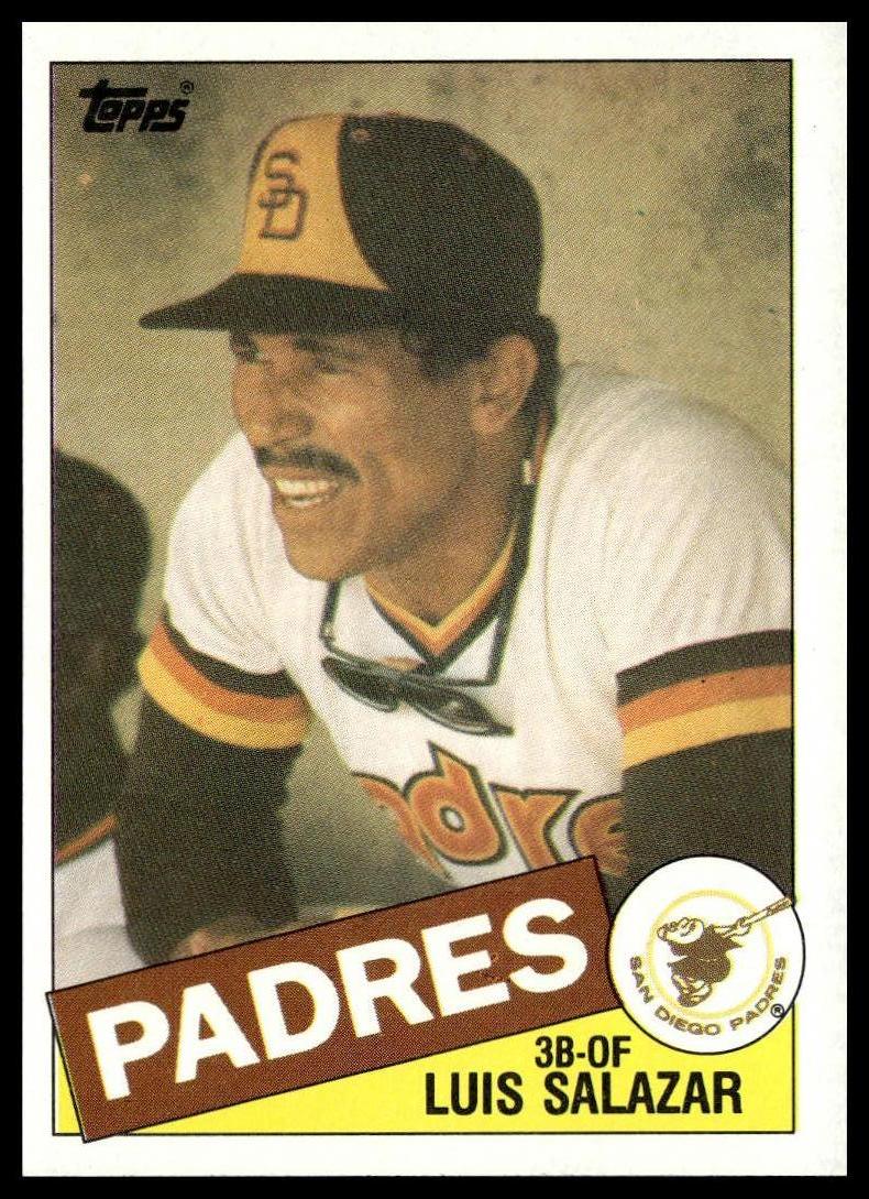 1985 Topps #789 Luis Salazar