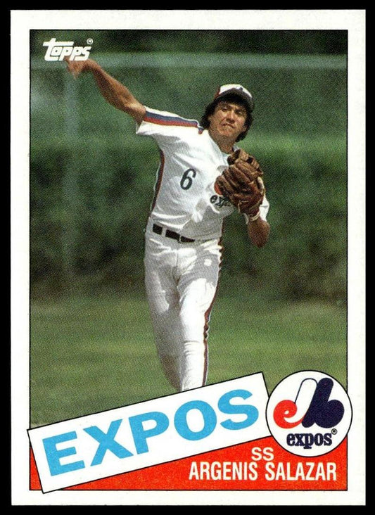 1985 Topps #154 Argenis Salazar