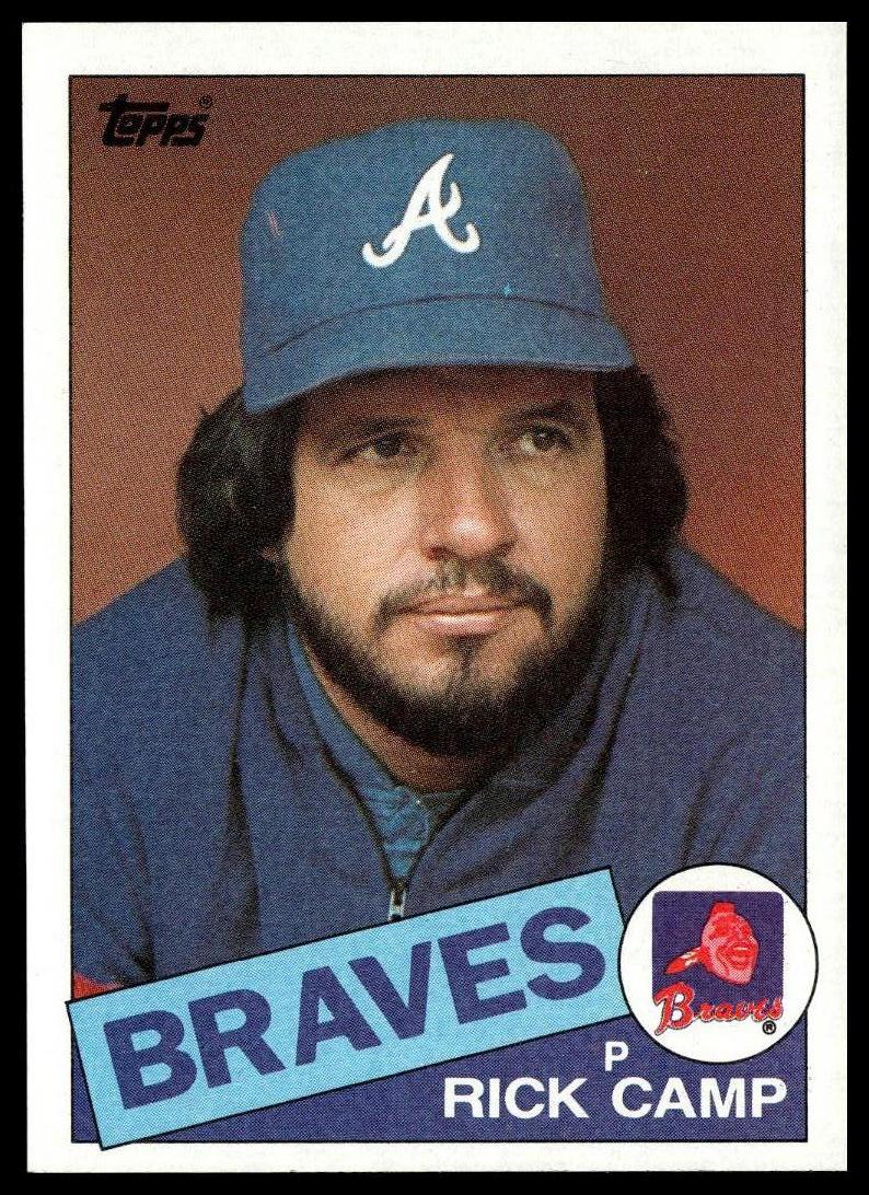 1985 Topps #491 Rick Camp