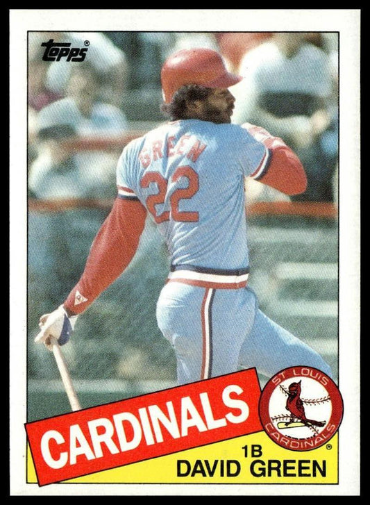 1985 Topps #87 David Green