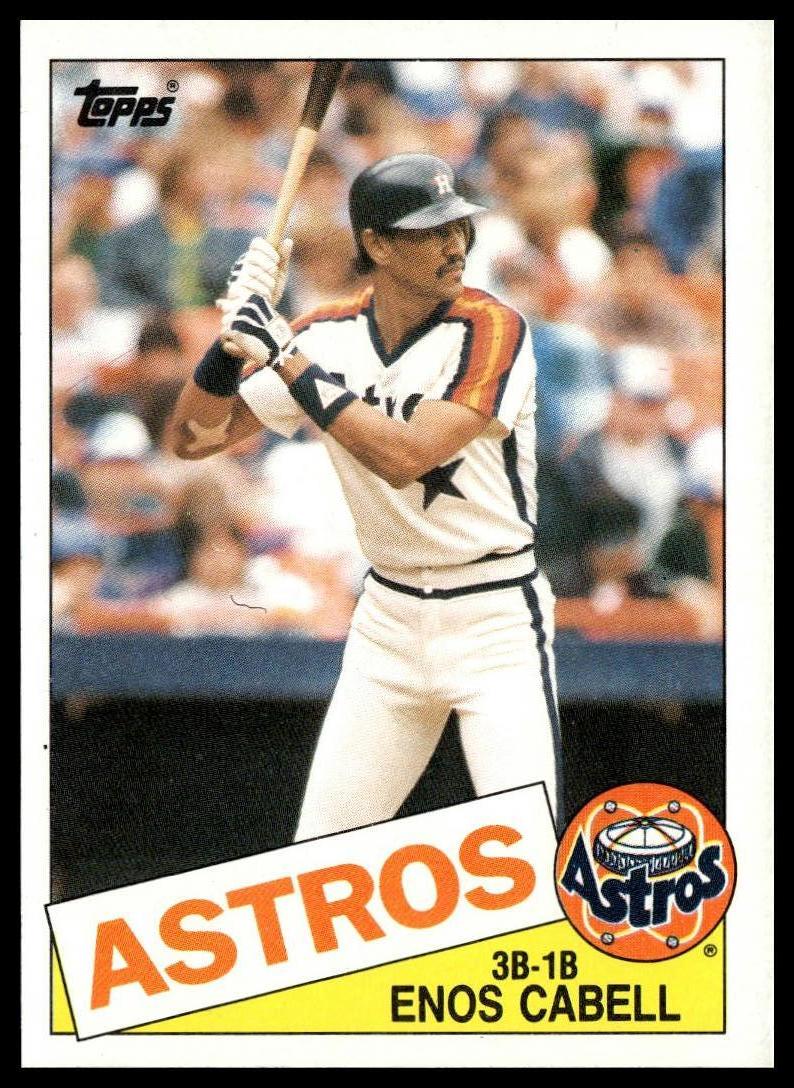 1985 Topps #786 Enos Cabell