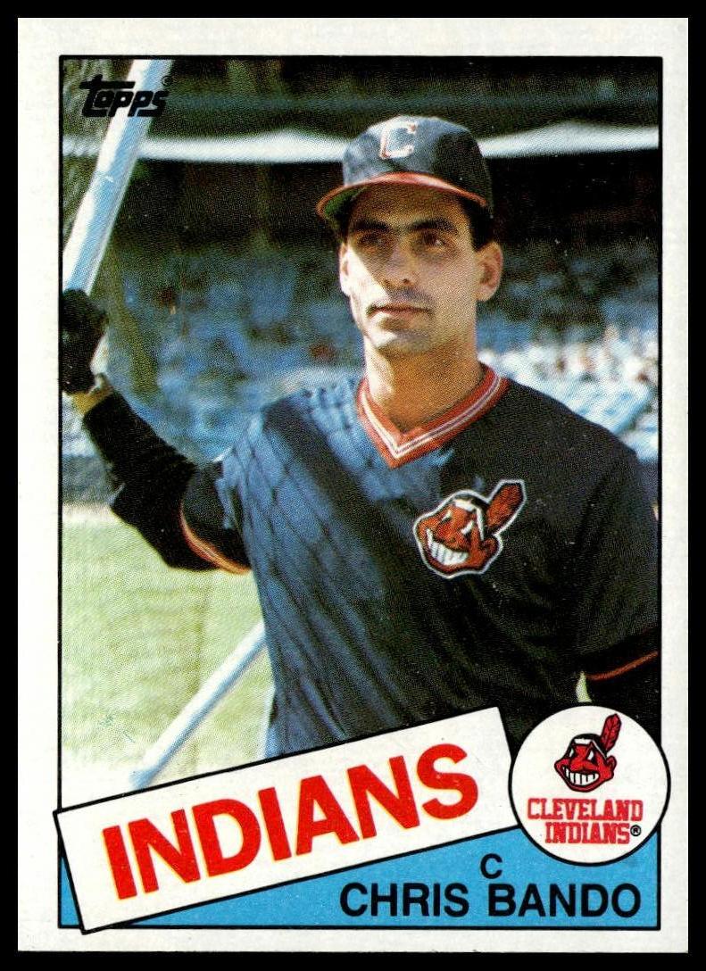 1985 Topps #14 Chris Bando
