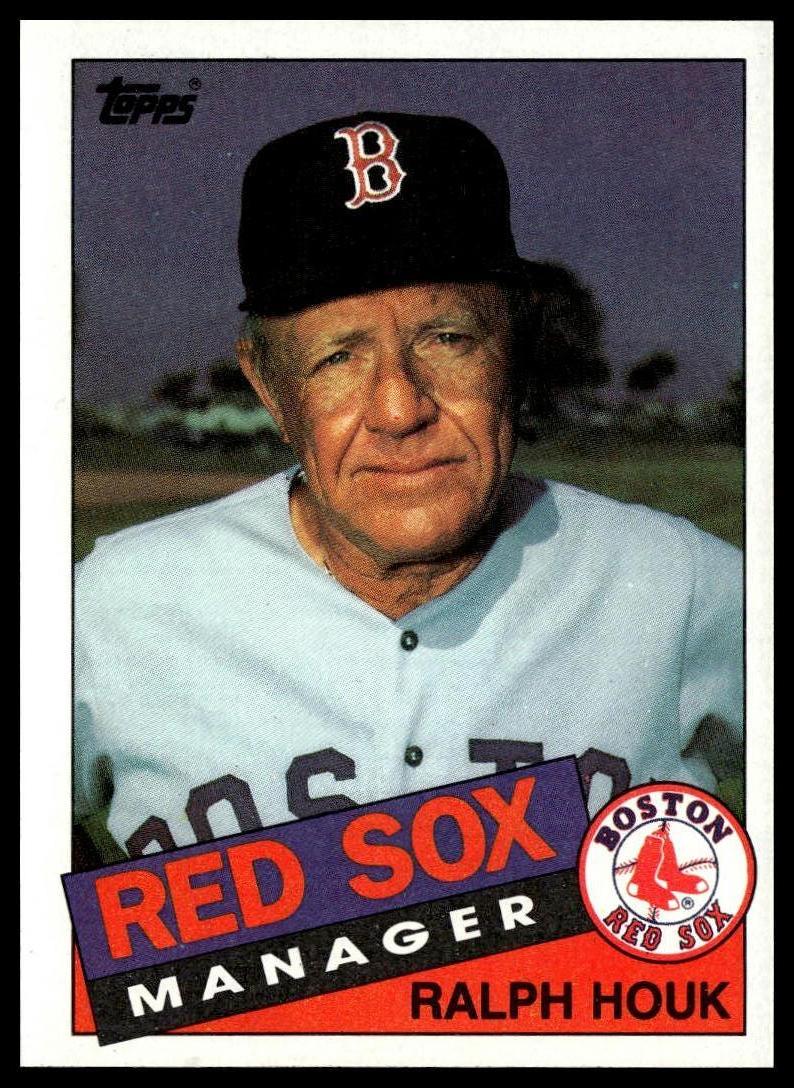 1985 Topps #11 Ralph Houk