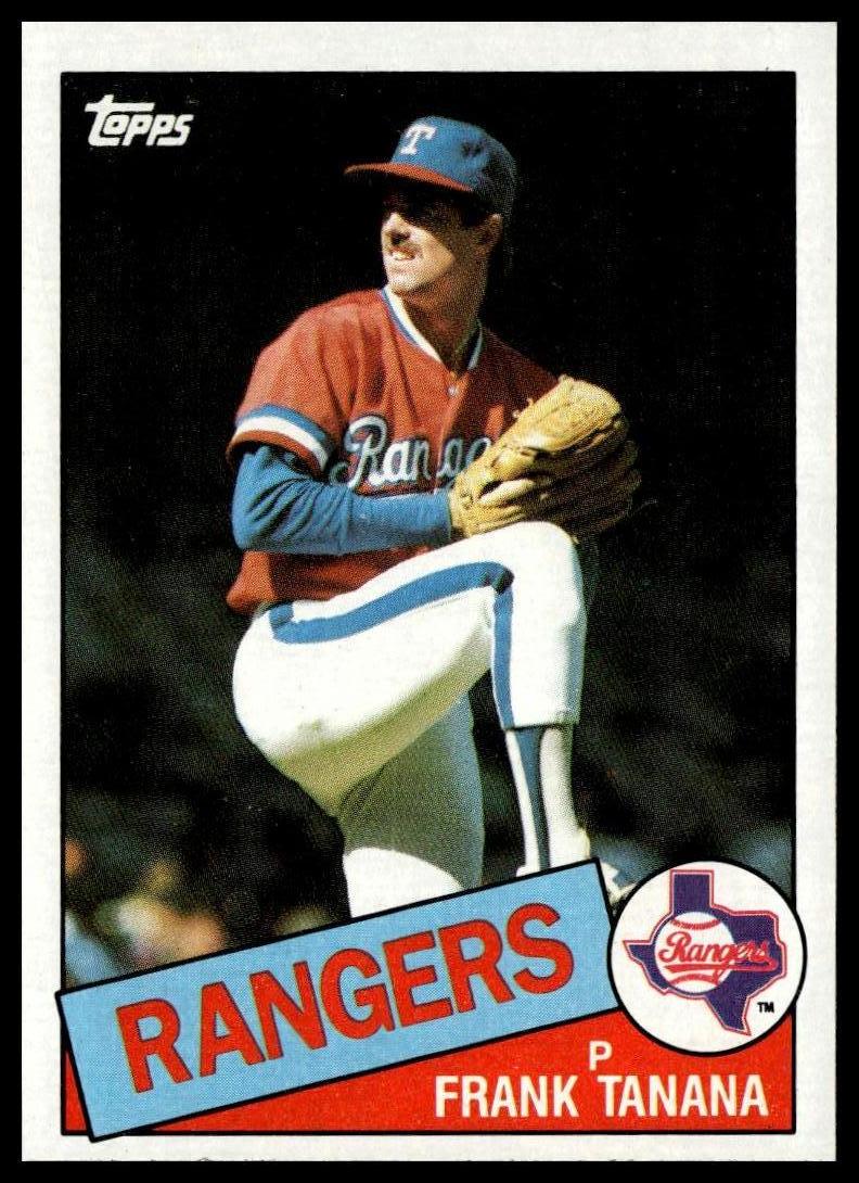 1985 Topps #55 Frank Tanana