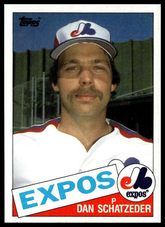 1985 Topps #501 Dan Schatzeder
