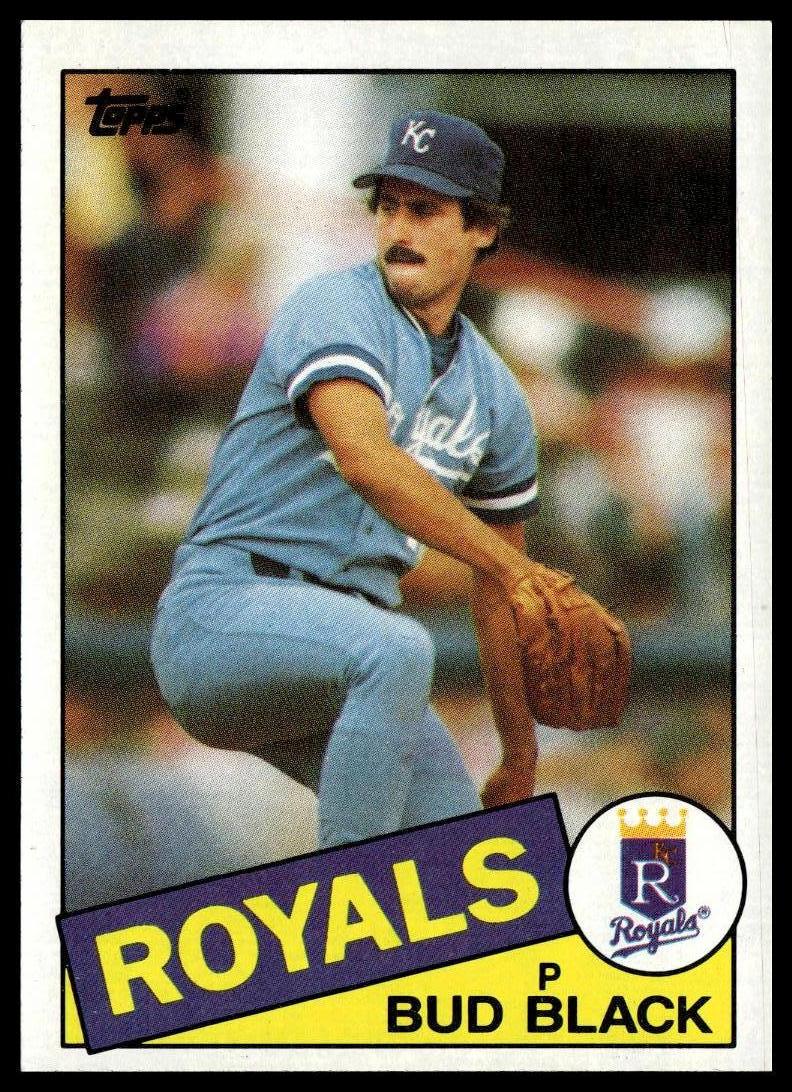 1985 Topps #412 Bud Black