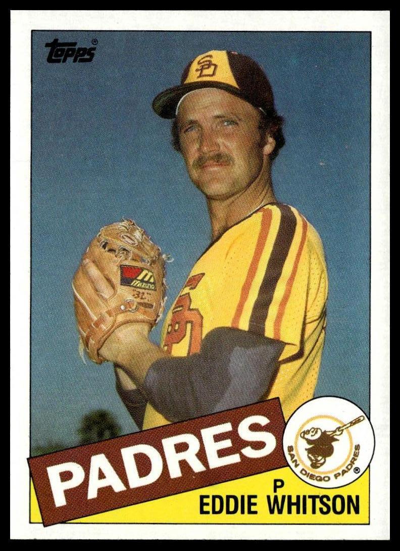 1985 Topps #762 Eddie Whitson