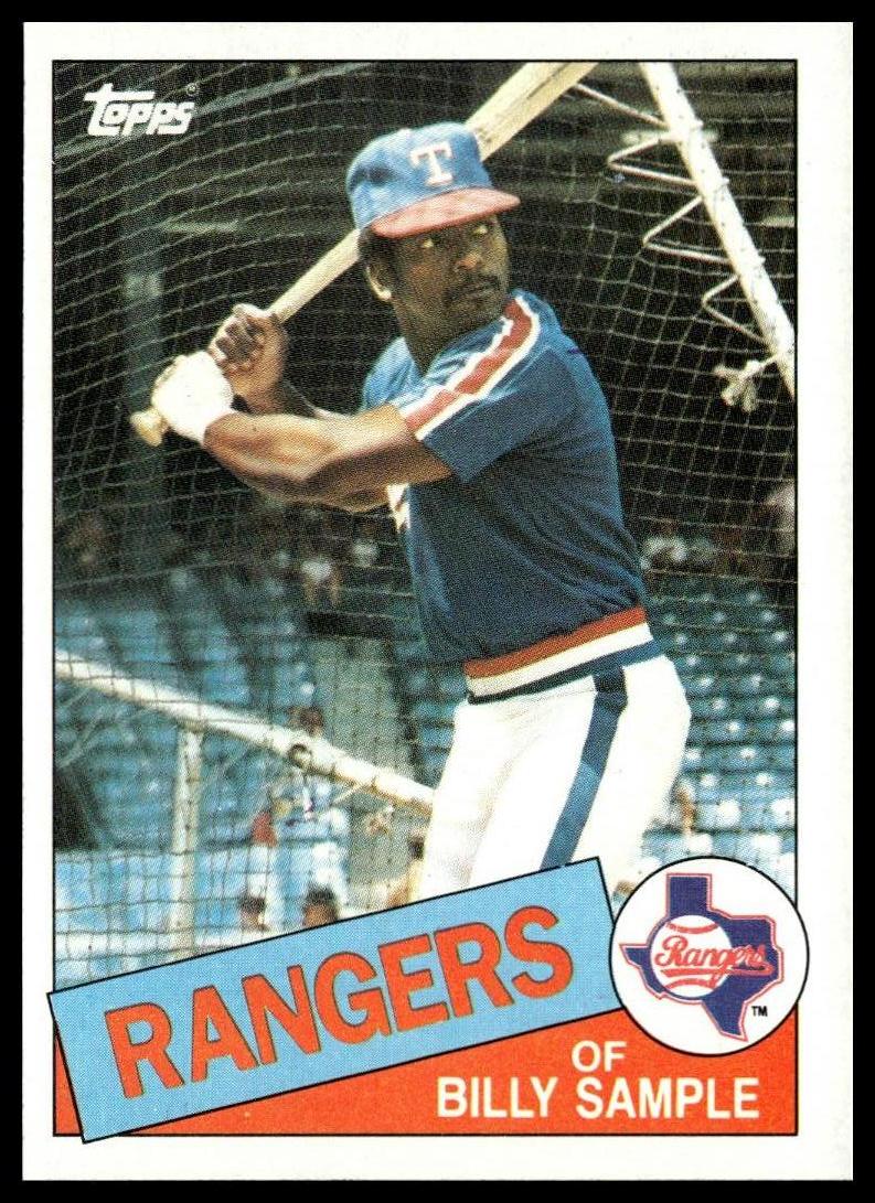 1985 Topps #337 Billy Sample