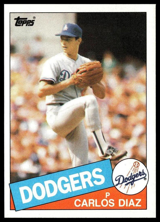 1985 Topps #159 Carlos Diaz